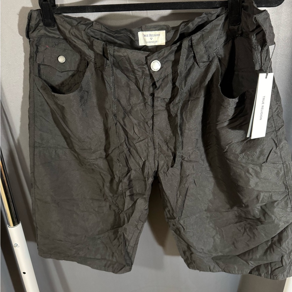 True Religion Men’s 5-Pocket Logo Shorts & Swimwear